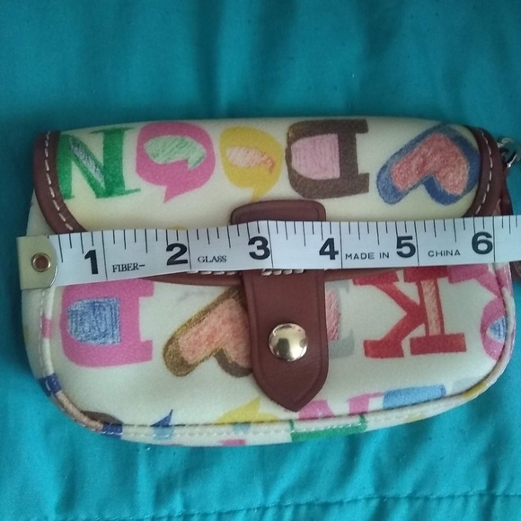 Dooney & Bourke Hearts and Stars Patterned Wristlet - Picture 11 of 11